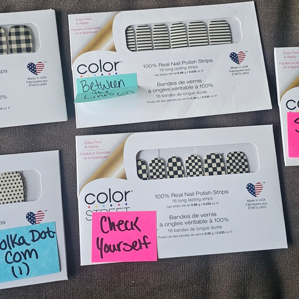 Color Street Nail Strips - Clear Overlays